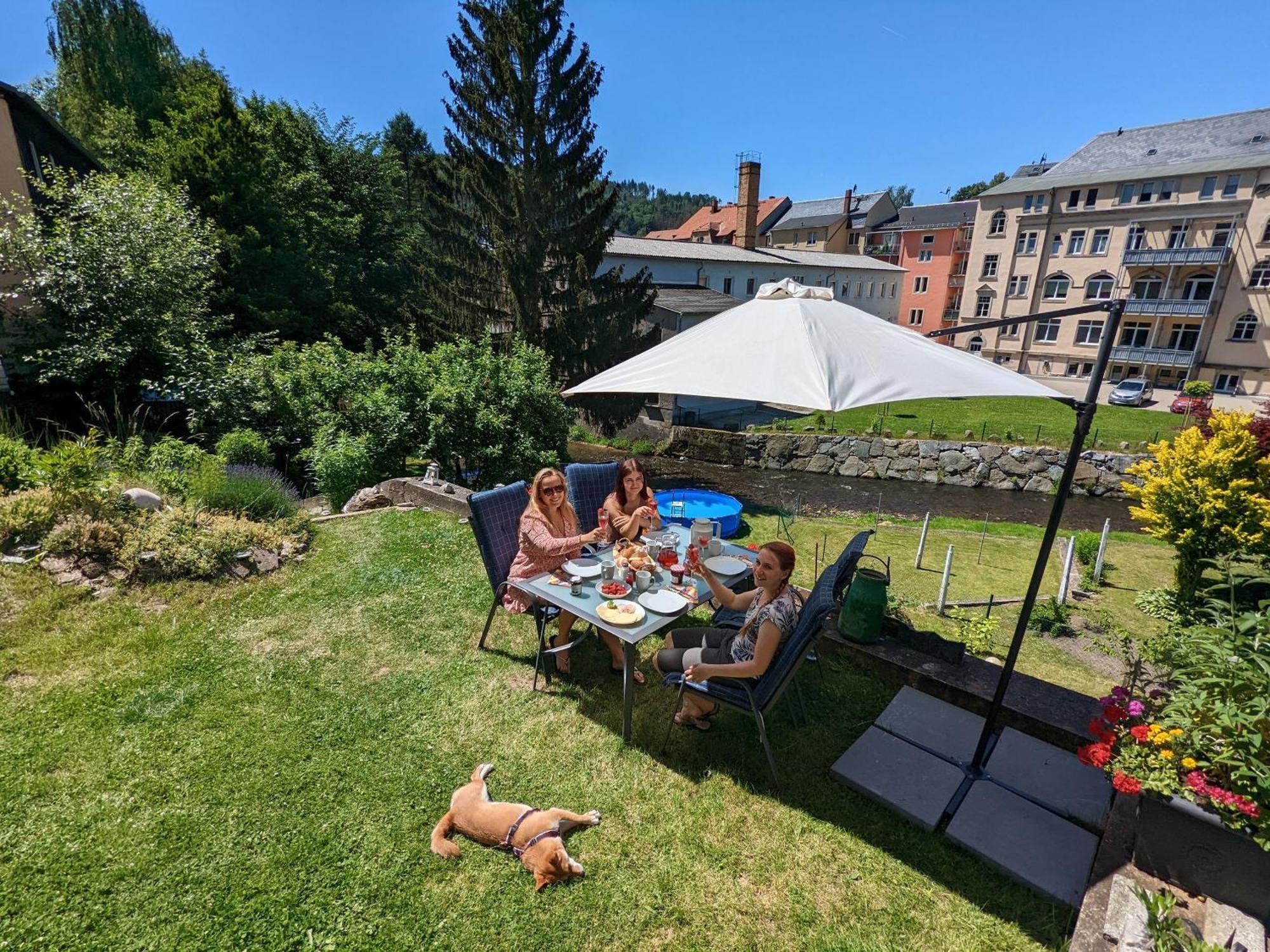 Hw4B - Urlaubsmagie - Zentral Mit Gemeinschaftsgarten, -Pool, -Sauna & Whirlpool ゼーブニッツ エクステリア 写真