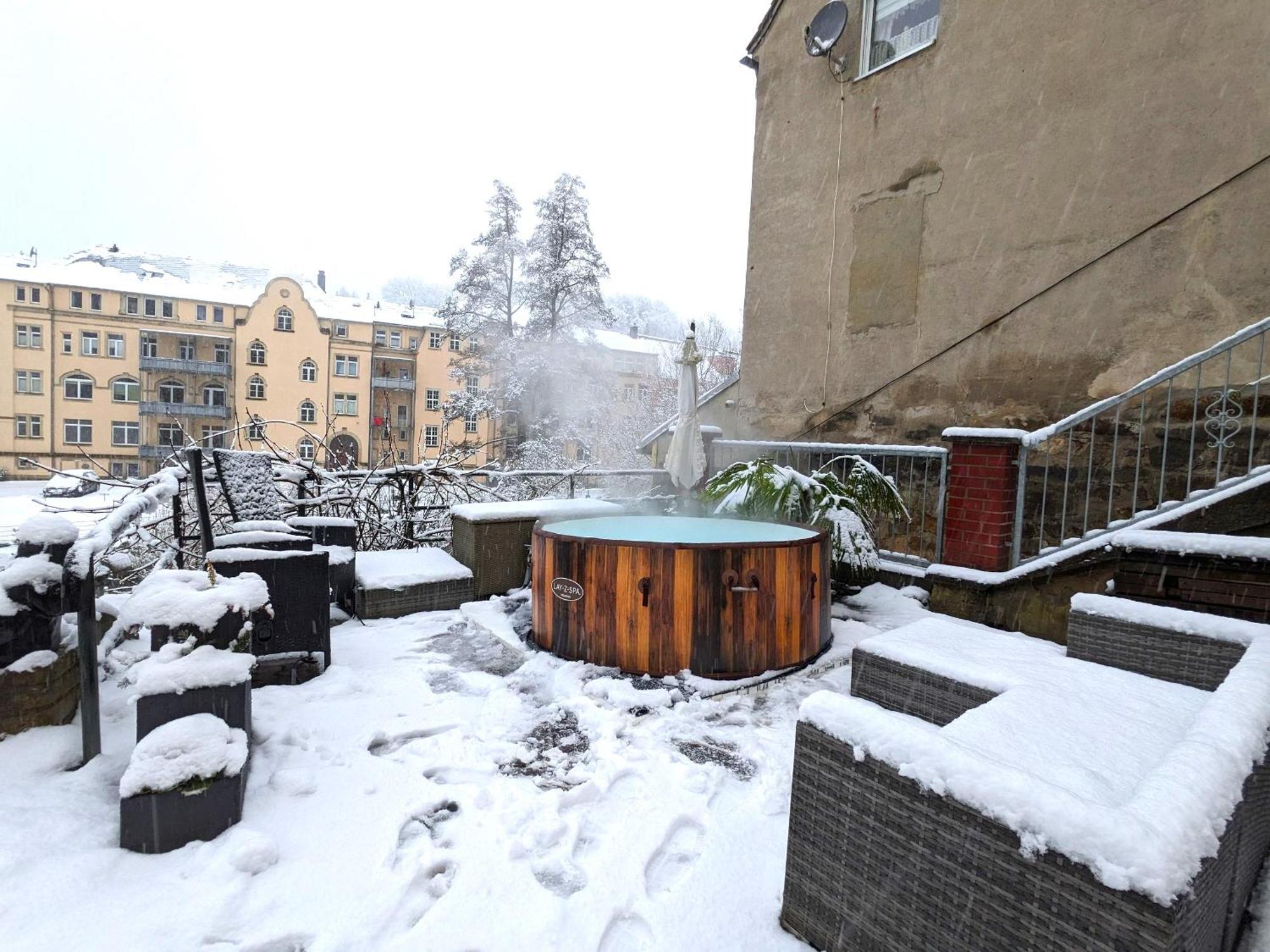 Hw4B - Urlaubsmagie - Zentral Mit Gemeinschaftsgarten, -Pool, -Sauna & Whirlpool ゼーブニッツ エクステリア 写真